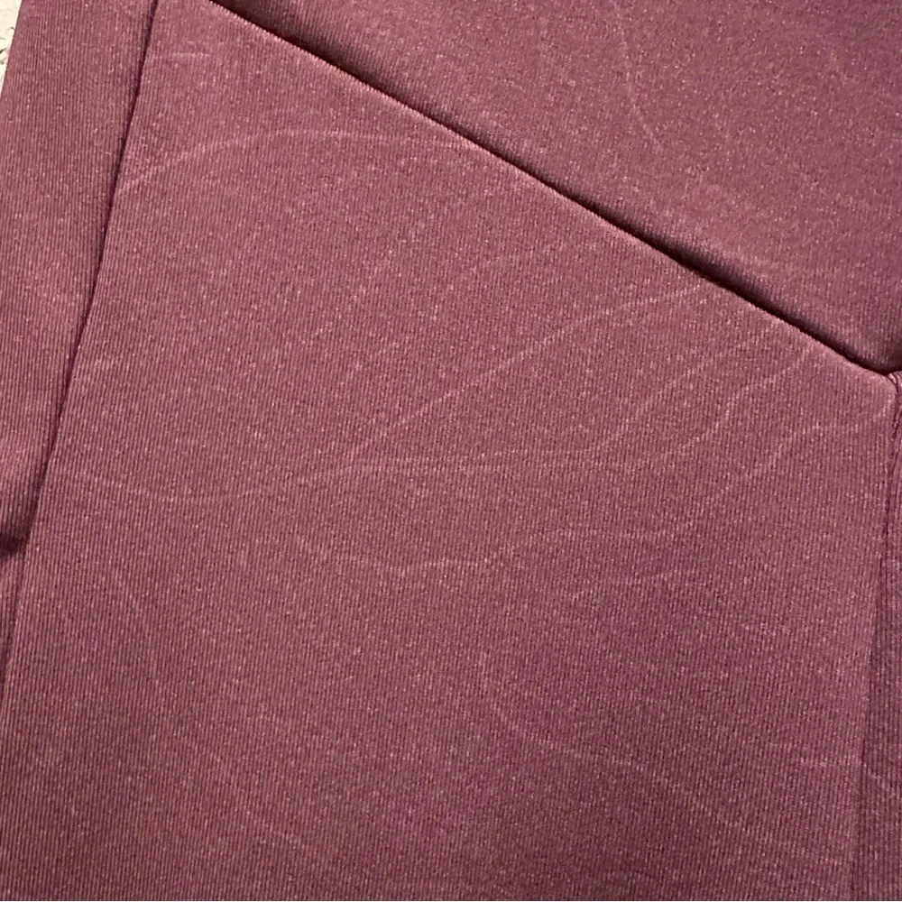 Gymshark Lustre Leggings In Winter Berry Red Women’s Size Small Activewear Gym - Picture 6 of 7